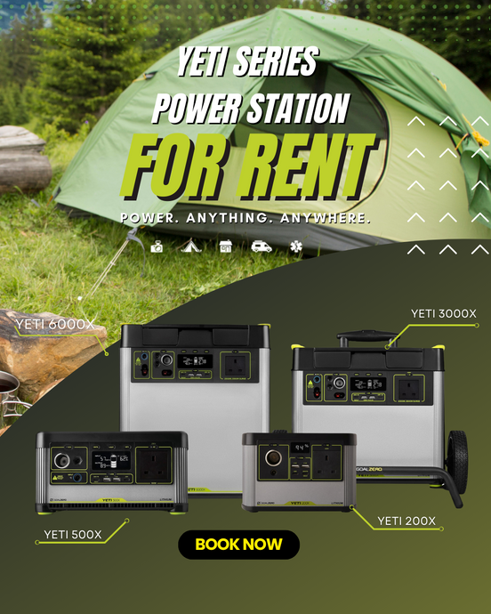 Goal Zero Yeti X Series Portable Power Stations for Rent
