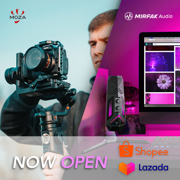 Moza Singapore now at Lazada and Shopee