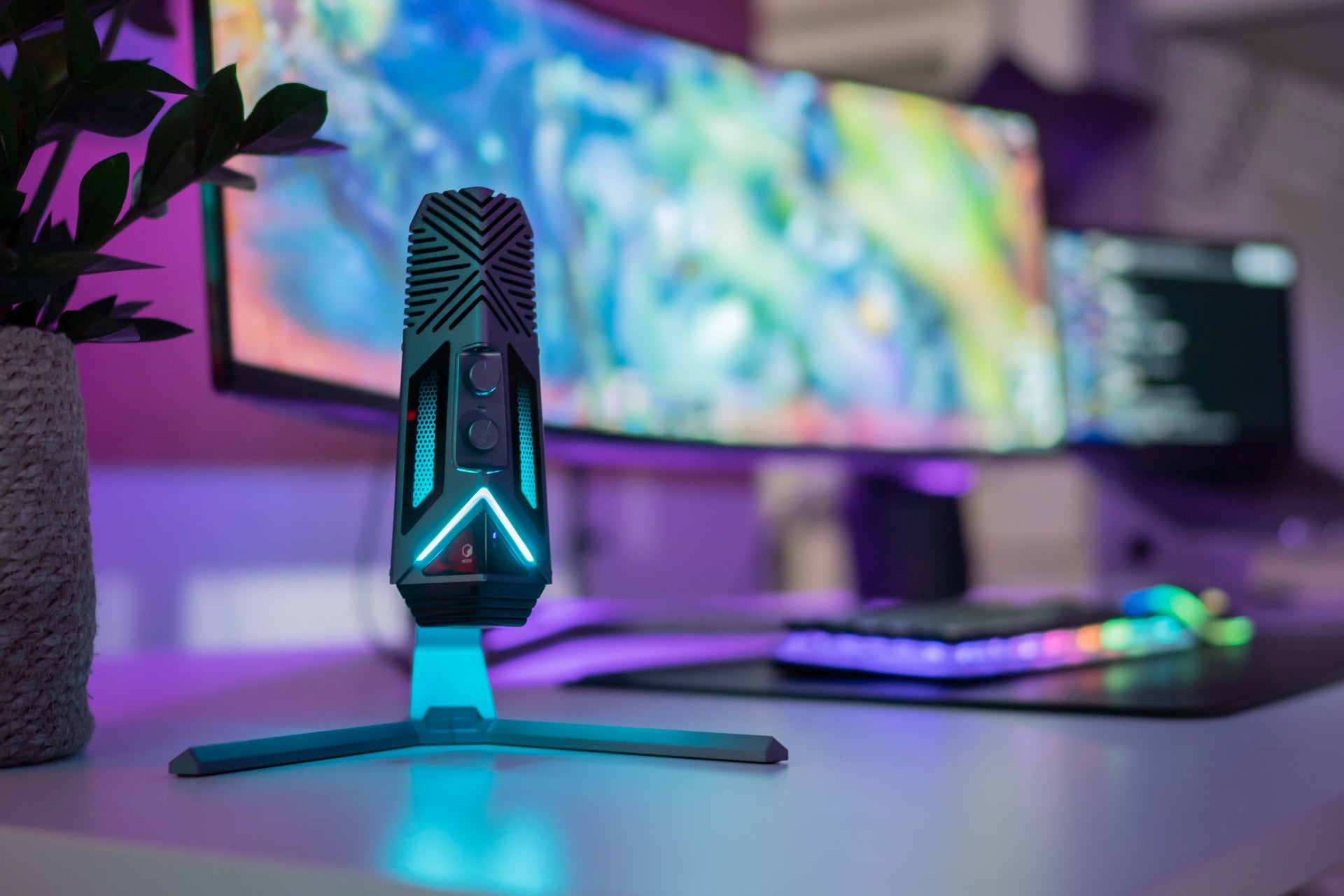 New Launch Mirfak Audio USB Desktop Microphone – StreamCast Asia